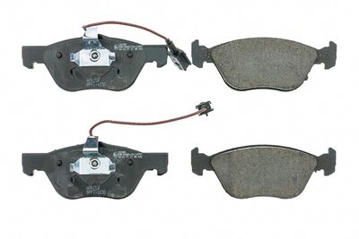 Kit de plaquettes de frein, frein à disque QUICK BRAKE