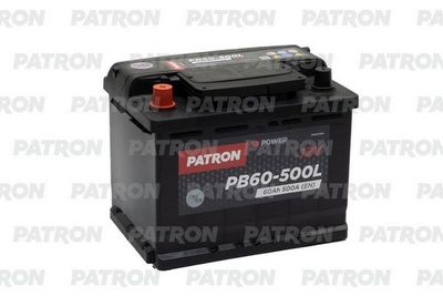 Стартерная аккумуляторная батарея PATRON PB60-500L для CHEVROLET NUBIRA