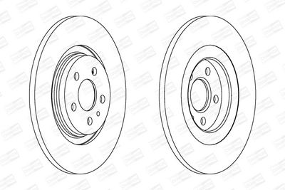 BREMSSCHEIBE CHAMPION 562246CH 1