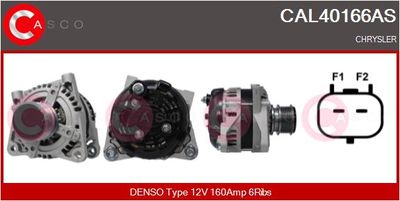 CASCO CAL40166AS Генератор для CHRYSLER VOYAGER IV (RG, RS)