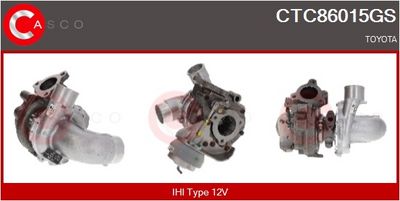 COMPRESOR SISTEM DE SUPRAALIMENTARE CASCO CTC86015GS