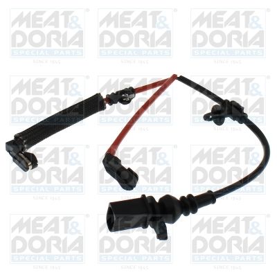 Styk ostrzegawczy, zużycie okładzin hamulcowych MEAT & DORIA 212187