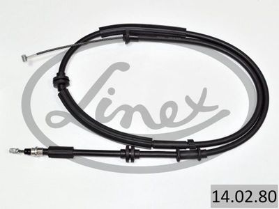 Тросик, cтояночный тормоз LINEX 14.02.80 для FIAT TIPO