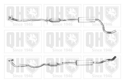 Катализатор QUINTON HAZELL QCAT91479H для AUDI A2