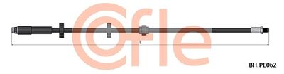 COFLE 92.BH.PE062 Тормозной шланг  для PEUGEOT 607 (9D, 9U) 2.2 HDi