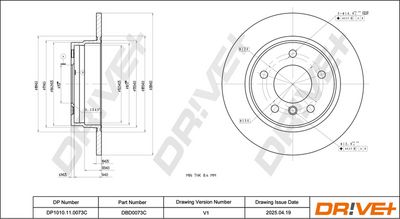 BREMSSCHEIBE DR!VE+ DBD0073C 2
