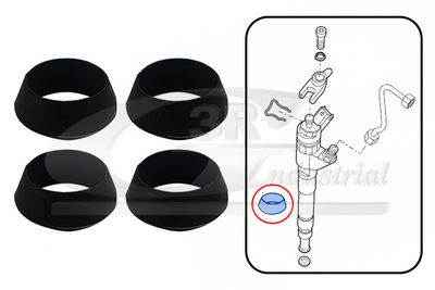 GARNITURA CAPAC SUPAPE