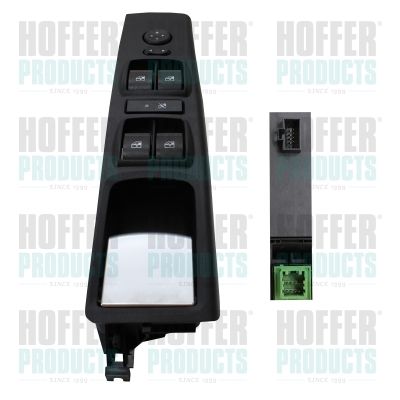 Выключатель, стеклолодъемник HOFFER 2106034 для FIAT IDEA