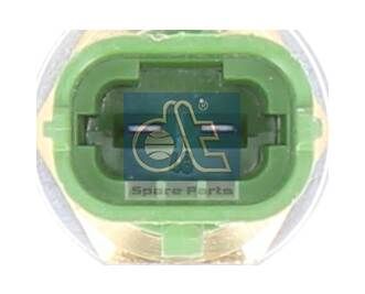 Koelvloeistoftemperatuursensor (aantal pinnen: 2, groen) past: DAF CF 65, LF 45, LF 55  IVECO EUROCARGO I-III, EUROCARGO IV, EUROCARGO V, TECTOR II, URBANWAY 4.12TCAE-NEF6(F4AFE611D) 09.00-