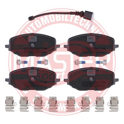 Zestaw klocków hamulcowych, hamulce tarczowe MASTER-SPORT GERMANY 13046151942N-SET-MS