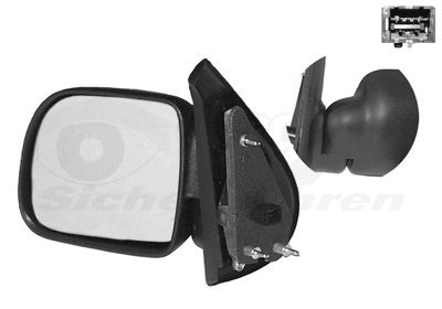 Наружное зеркало VAN WEZEL 4310807 для RENAULT KANGOO