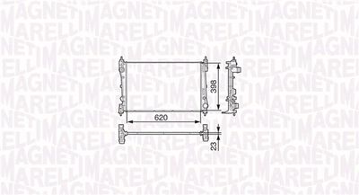 MAGNETI MARELLI Kühler, Motorkühlung