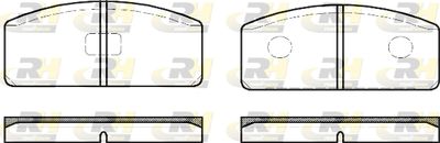 Комплект тормозных колодок, дисковый тормоз ROADHOUSE 2020.30 для RENAULT 16