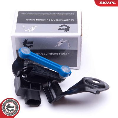 Jutiklis, žibintų diapazono reguliavimas