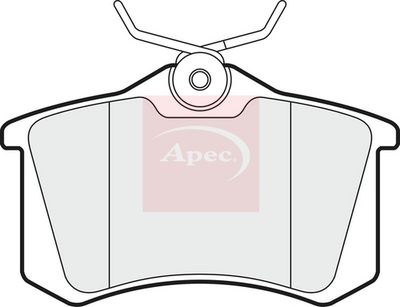 APEC Brake Pad Set, disc brake PAD1020
