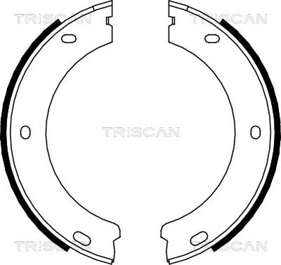 TRISCAN Bremsbackensatz, Feststellbremse