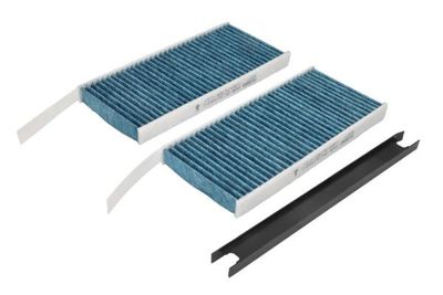 Cabinefilter met actieve kool, met zilverionen past: MERCEDES CITAN MIXTO (DOUBLE CABIN), CITAN (MPV), CITAN/MINIVAN (W415)  NISSAN INTERSTAR, NV250, NV400  OPEL MOVANO B 1.2-Electric 02.08-