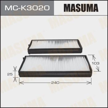 MASUMA MC-K3020 Фильтр салона  для HYUNDAI TERRACAN (Хендай Терракан)