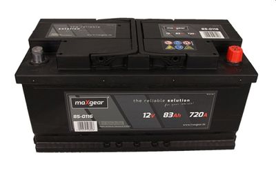 Starterbatterie MAXGEAR 583400072 D722