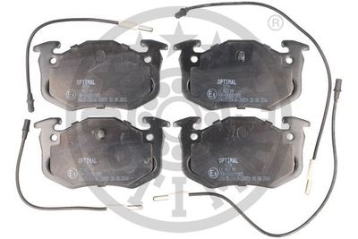 Комплект тормозных колодок, дисковый тормоз OPTIMAL BP-09339 для ALPINE V6