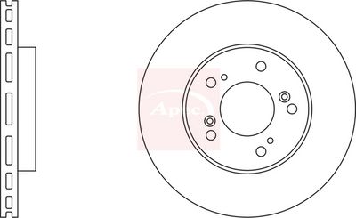 APEC Brake Disc DSK810