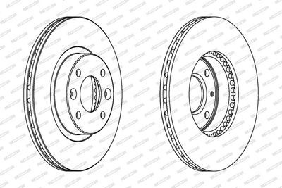 DISC FRANA FERODO DDF159 1