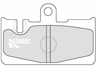 Комплект тормозных колодок, дисковый тормоз MOTAQUIP LVXL1206 для TOYOTA CELSIOR