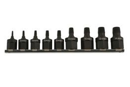 Laser Tools Screw Extractor Set 3/8"D & 1/2"D 9pc
