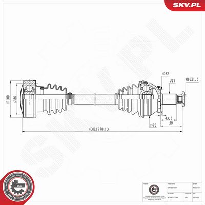 PLANETARA ESEN SKV 40SKV441 4