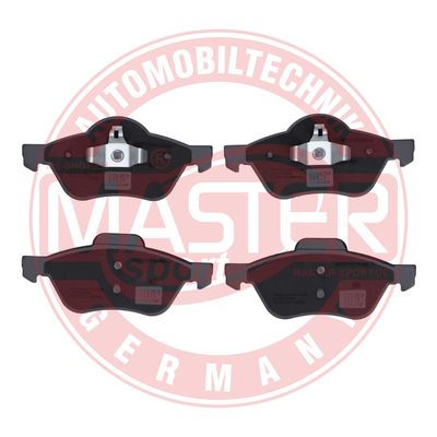Zestaw klocków hamulcowych, hamulce tarczowe MASTER-SPORT GERMANY 13046072212N-SET-MS