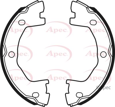 Brake Shoe Set, parking brake APEC SHU779