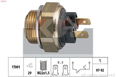 COMUTATOR TEMPERATURA VENTILATOR RADIATOR