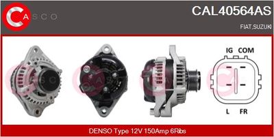 Генератор CASCO CAL40564AS для FIAT SEDICI