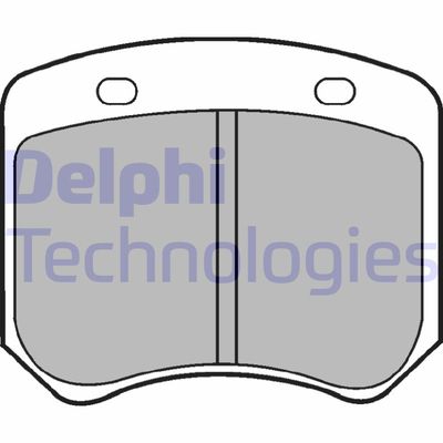 Комплект тормозных колодок, дисковый тормоз DELPHI LP44 для AUSTIN MINI