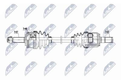 полуоска NTY NPW-HY-636