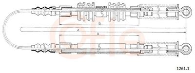 CABLU FRANA DE PARCARE
