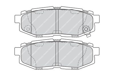 Brake Pad Set, disc brake FDB4187