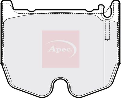 APEC Brake Pad Set, disc brake PAD2181