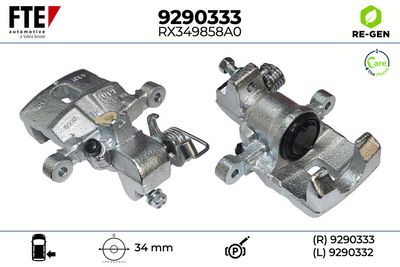 спирачен апарат FTE 9290333