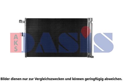 Конденсатор, кондиционер AKS DASIS 052042N для BMW X4