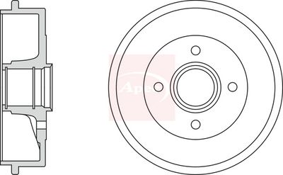 APEC Brake Drum DRM9905