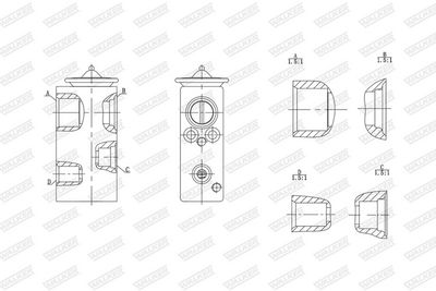 SUPAPA EXPANSIUNE CLIMA WALKER WEX00007 7