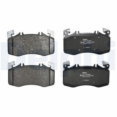 Remblokken set Voor BREMBO