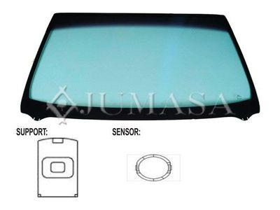 Ветровое стекло JUMASA V3334099 для RENAULT SCÉNIC