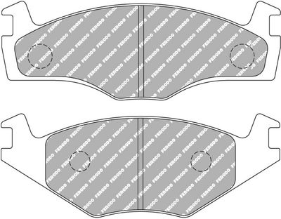 комплект спирачно феродо, дискови спирачки FERODO RACING FCP392W