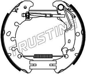 Комплект тормозных колодок TRUSTING 6379 для FIAT IDEA