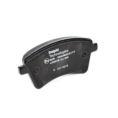 BREMSBELAGSATZ SCHEIBENBREMSE DELPHI LP2078 26