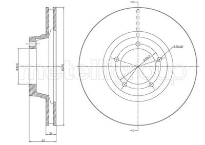 Brake Disc 800-1706