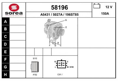 GENERATOR EAI 58196