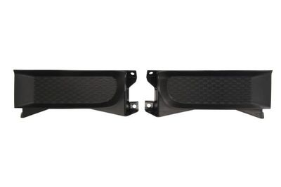 Voorbumper afdekking Voor Links/Rechts (set, plastic, zwart) past: RAM TRUCK RAM IV, RAM V 04.13-